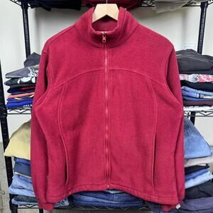 Red columbia cotton sportswear fleece